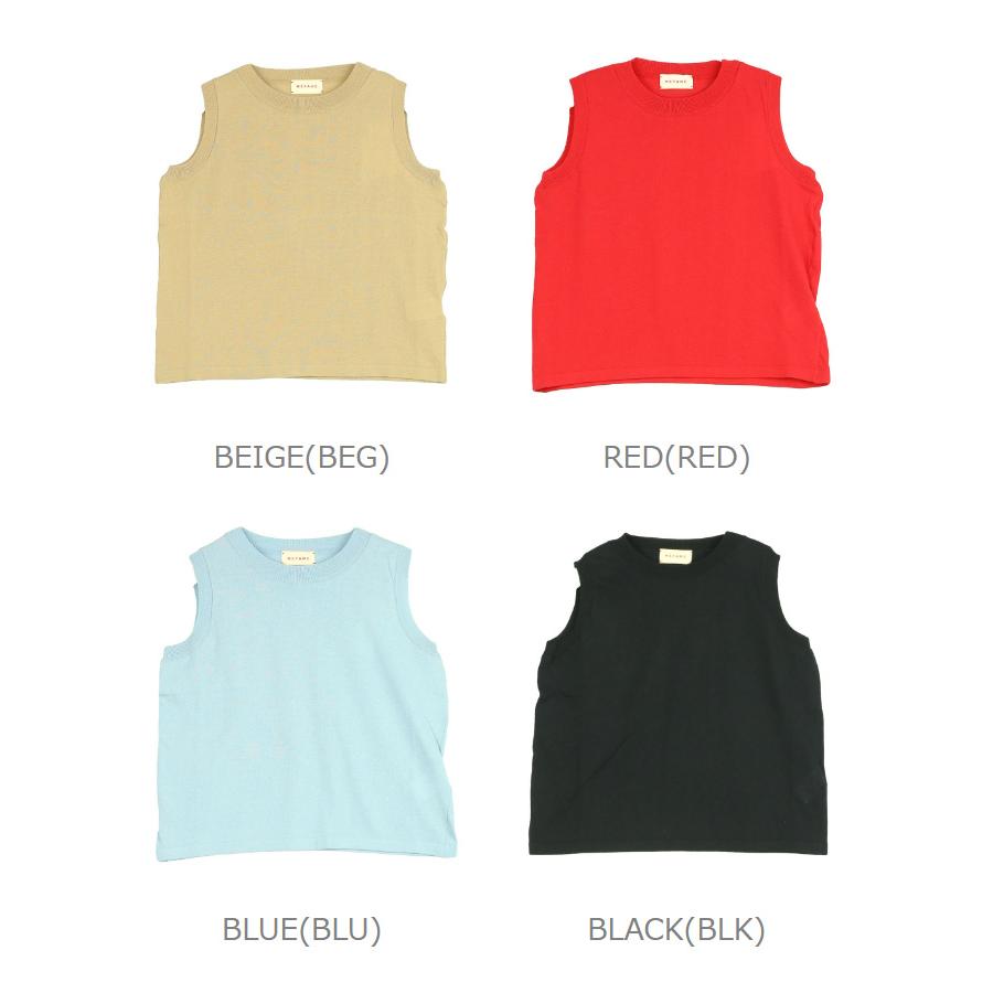 MEYAME（メヤメ） COTTON KNIT SLEEVELESS MEYAME レディース 国内正規