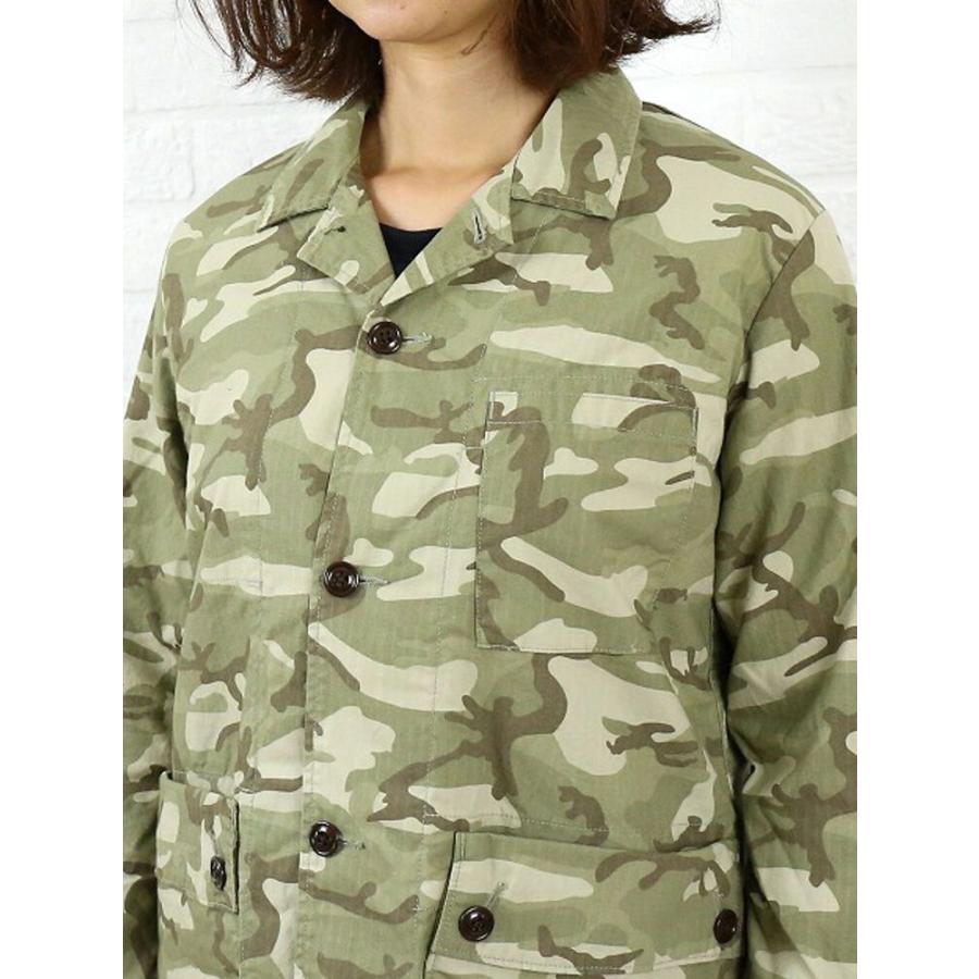 kha:ki(カーキ) コットンカモフラージュコート・MIL-13FJK33C-1571402
