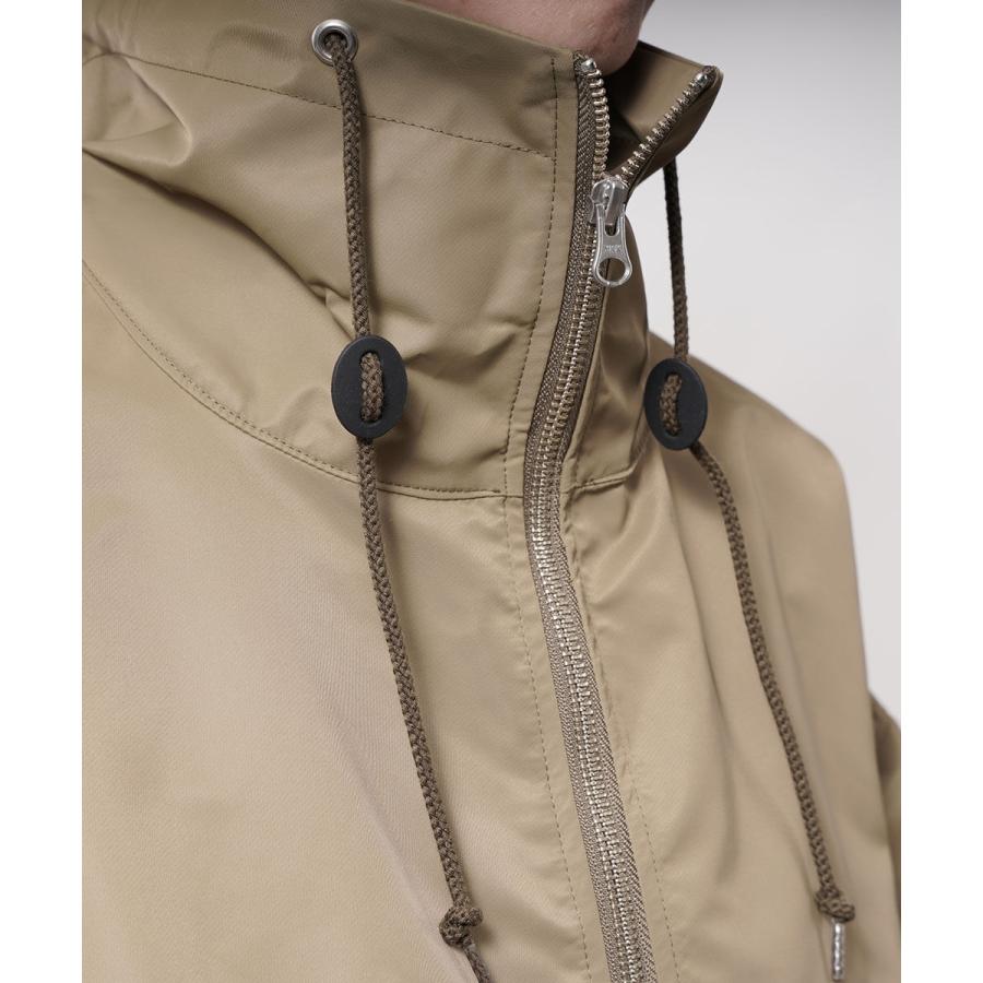 MANON（マノン） ナイロンツイル ミリタリージャケット レディース