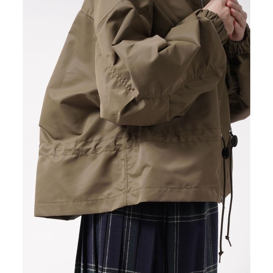 MANON（マノン） ナイロンツイル ミリタリージャケット レディース