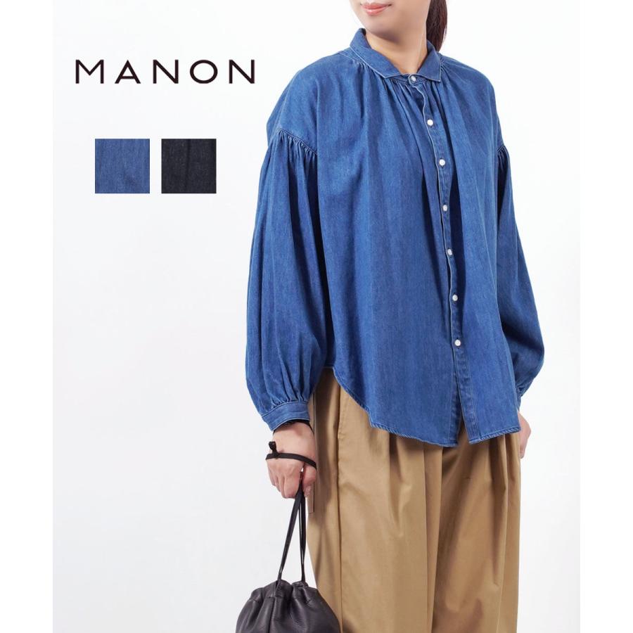 MANON（マノン） 6oz デニム アミカルシャツ レディース 国内正規品