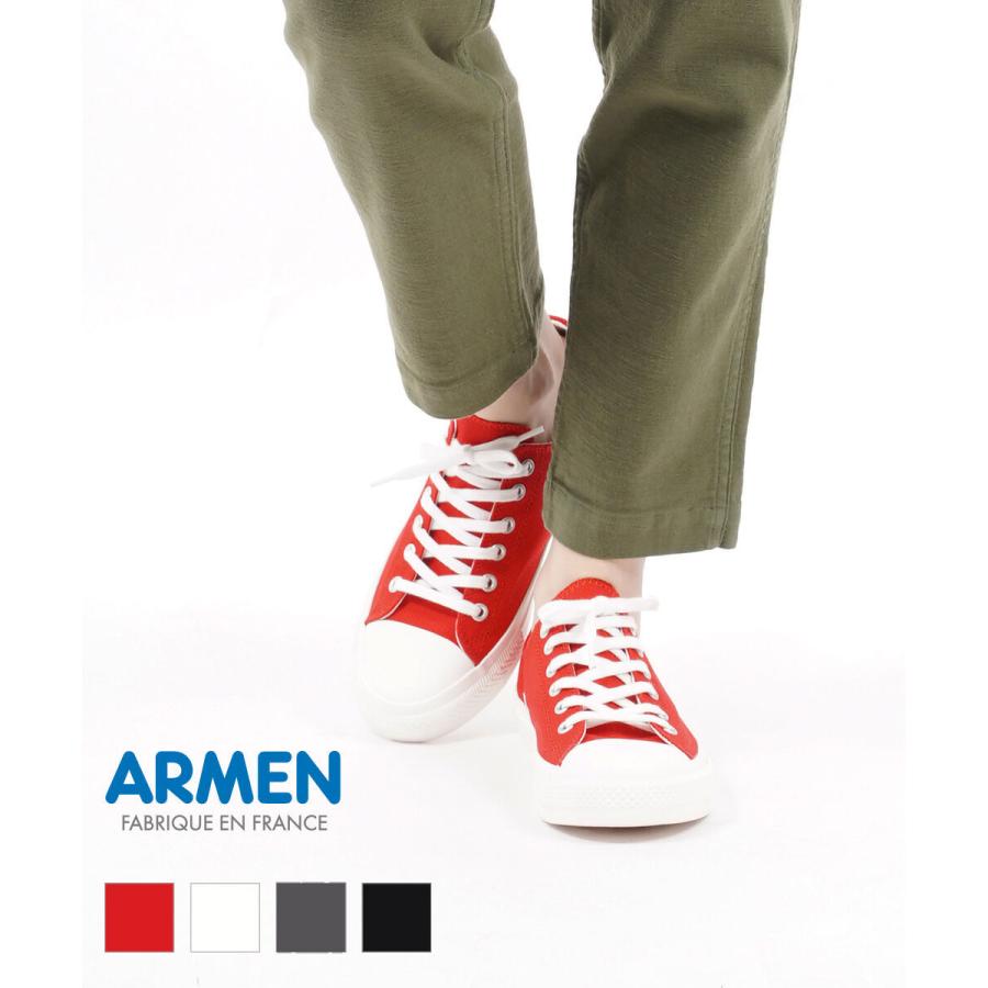 アーメン ローカットスニーカー キャンバススニーカー シューズ 靴 ARMEN NAMC0701 国内正規品 ARMEN（アーメン） ローカットスニーカー キャンバススニーカー