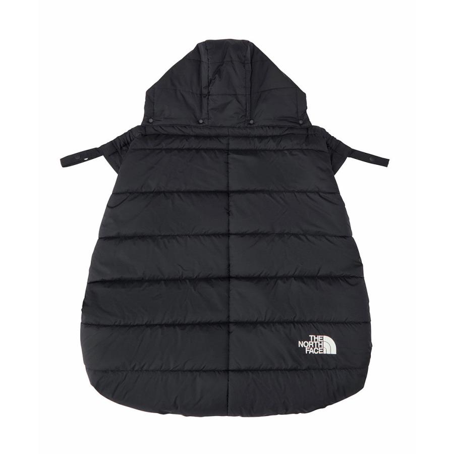 ノースフェイス シェルブランケット 黒 美品 THE NORTH FACE ザ ノースフェイス ベビー シェルブランケット
