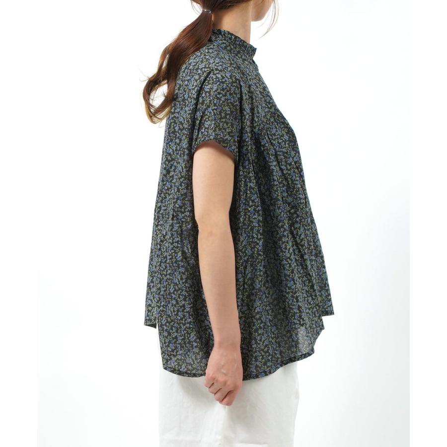 SOIL(ファッション) ソイル ブラウス COTTON VOILE SMALL FLOWER PRINT  