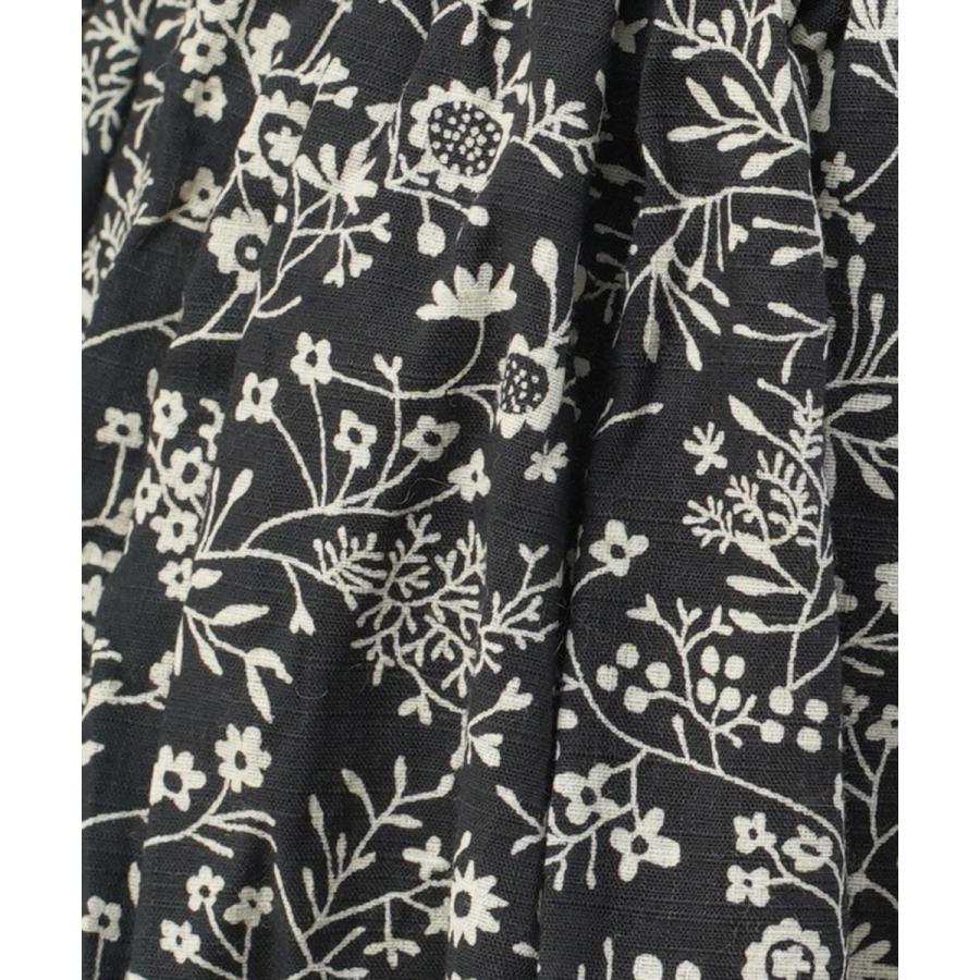 SOIL（ソイル） スモールフラワープリントギャザースカート SOIL 2025