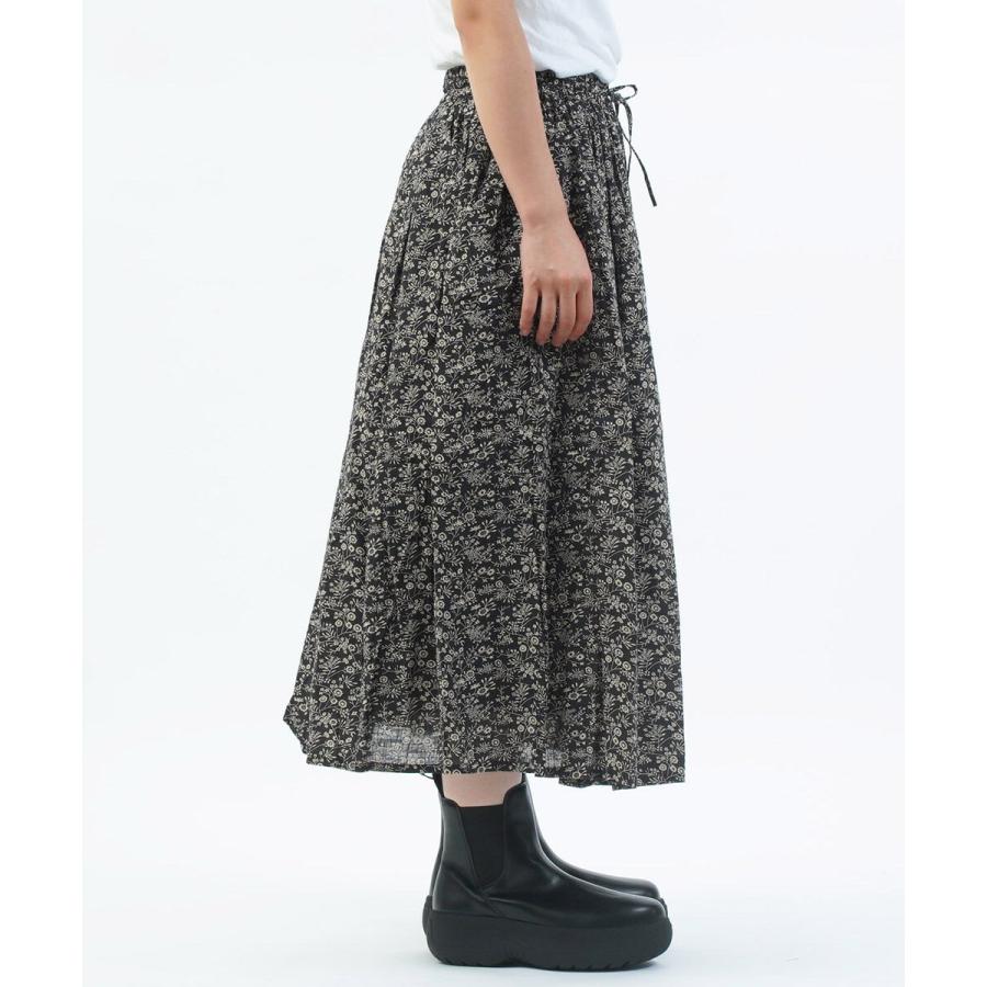 SOIL（ソイル） スモールフラワープリントギャザースカート SOIL 2025