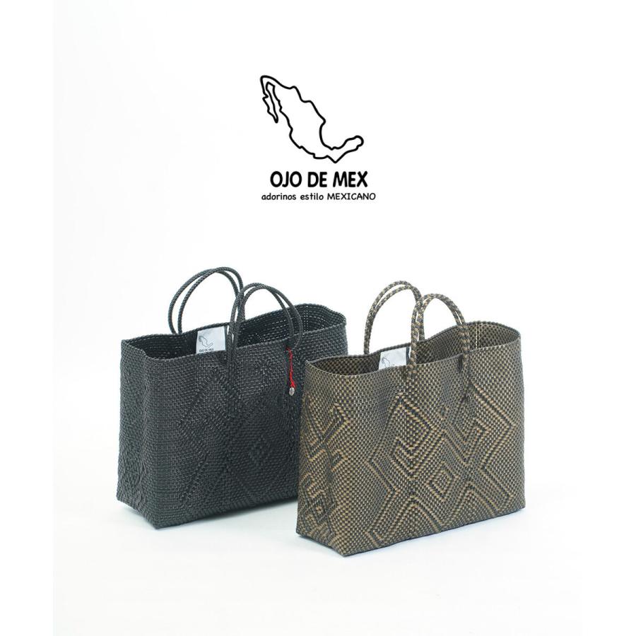 オホデメックス Plastico Cago Tote Grande OJO DE MEX レディース