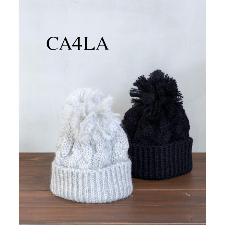 カシラ ニット帽 WATABOUSHI4 CA4LA レディース 国内正規品 カシラ ニット帽 WATABOUSHI4 CA4LA レディース 国内正規品