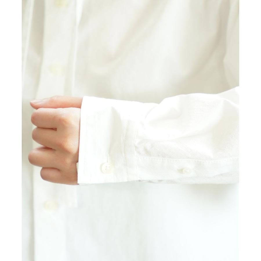 ニコルソン&ニコルソン ウォッシュドコットン フリルカラータイ