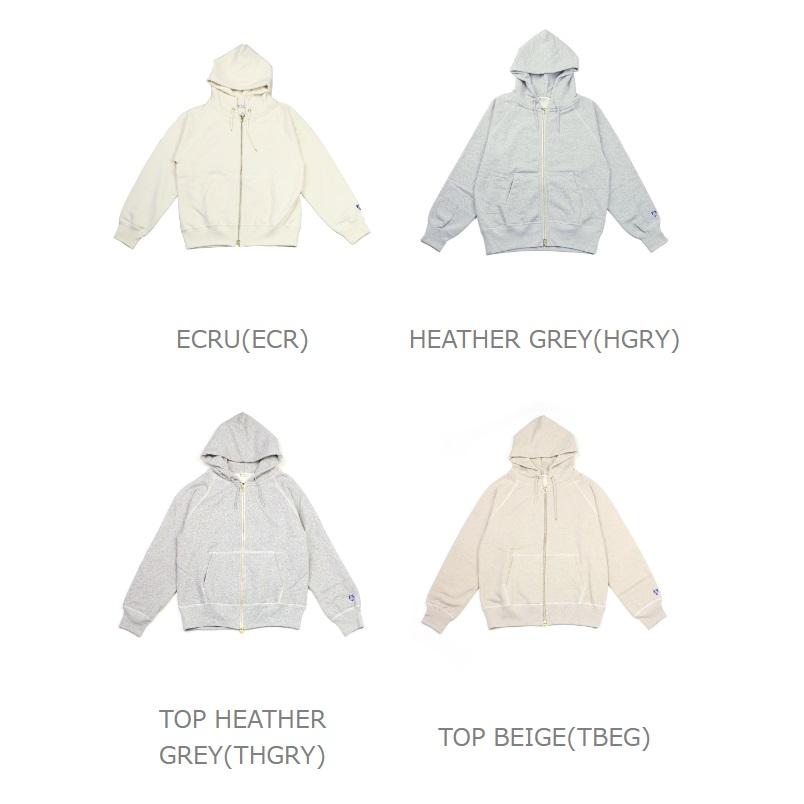 オーシバル ORCIVAL ダプルジップパーカー エクリュ サイズ5 ORCIVAL オーチバル・オーシバル ジップパーカー スウェットパーカー