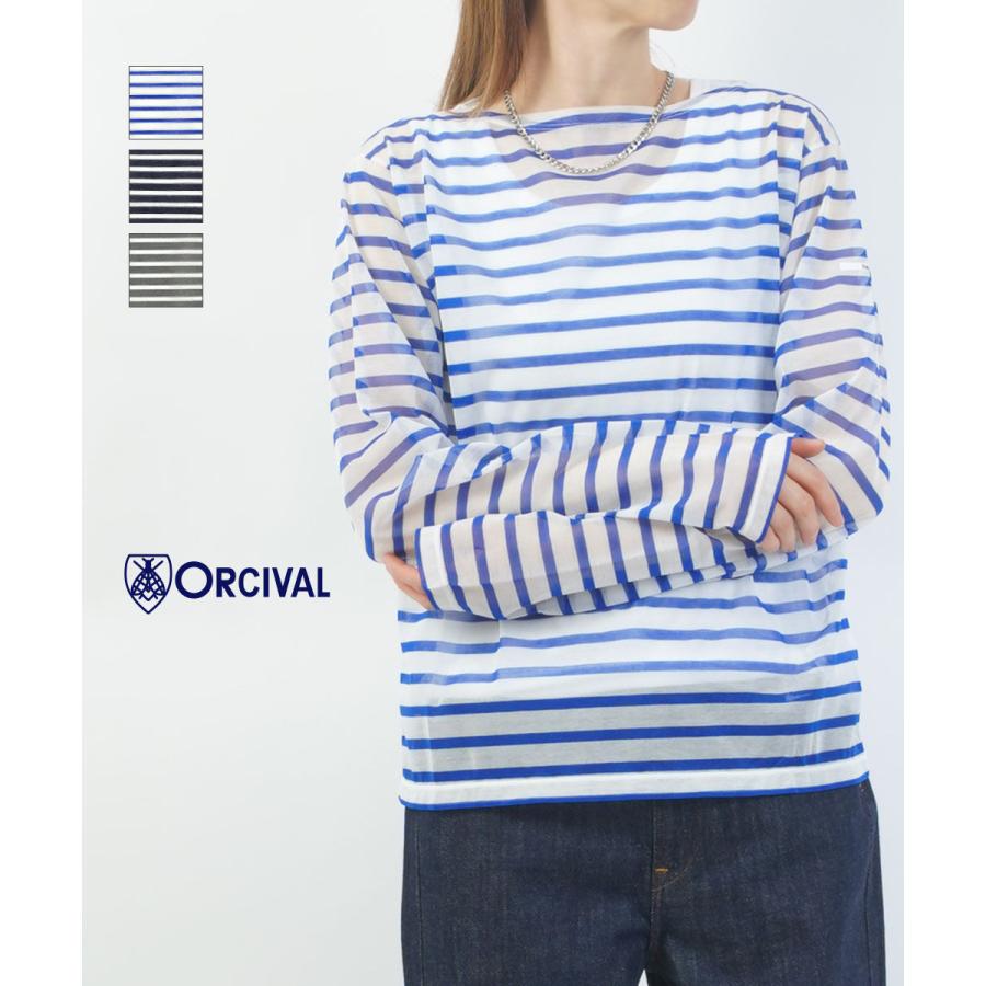 ORCIVAL（オーシバル） オーチバル・オーシバル ボートネック長袖プル
