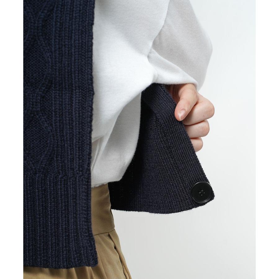 オーシバル べスト ORCIVAL（オーシバル） オーチバル・オーシバル フレンチメリノ クルー