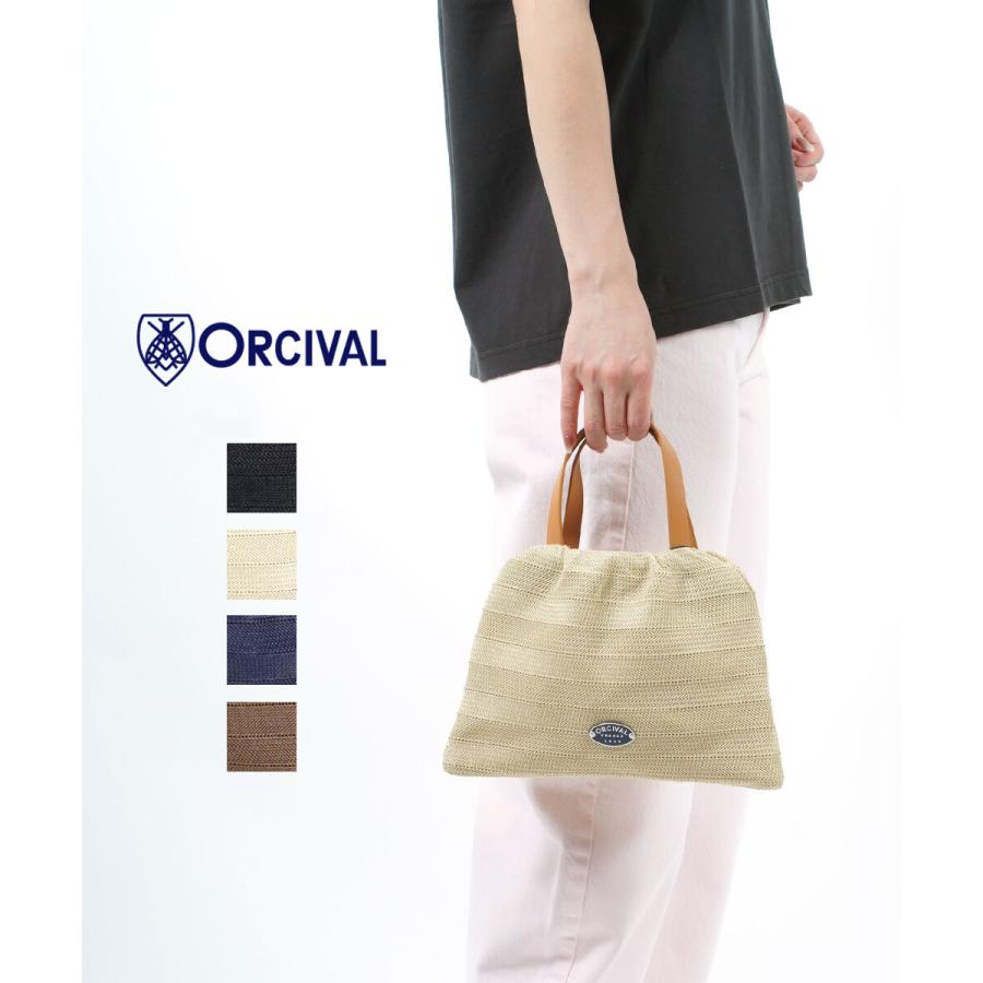 オーチバル　オーシバル  ORCIVAL 　巾着バッグ トートバッグ ミニバッグ　OR-H0187RLM 国内正規品 2023春夏　新作 ORCIVAL（オーシバル） オーチバル・オーシバル 巾着バッグ トート