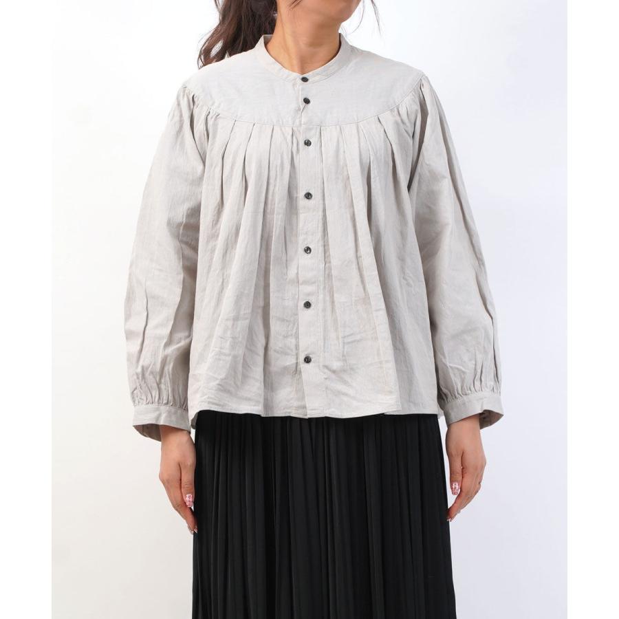 ヌーベル ドゥ パラディ コットンピケシャンブレーラウンドヨーク