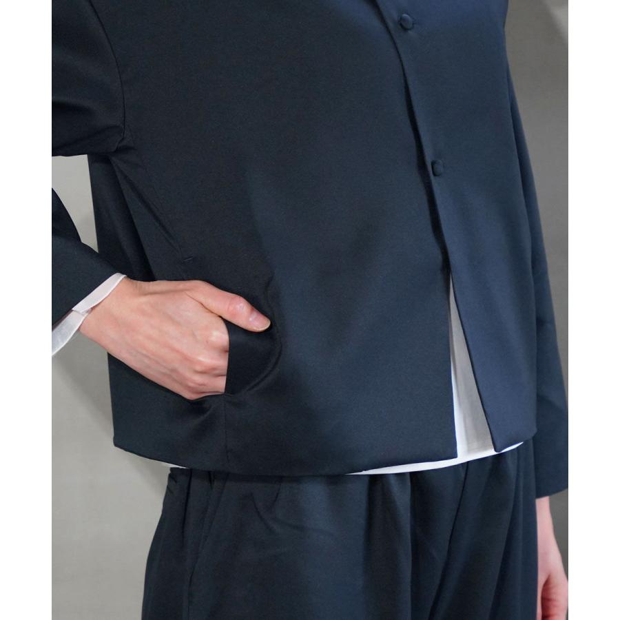 ヌーベル ドゥ パラディ ウーリービエラ無地ジャケット NOUVELLES DU