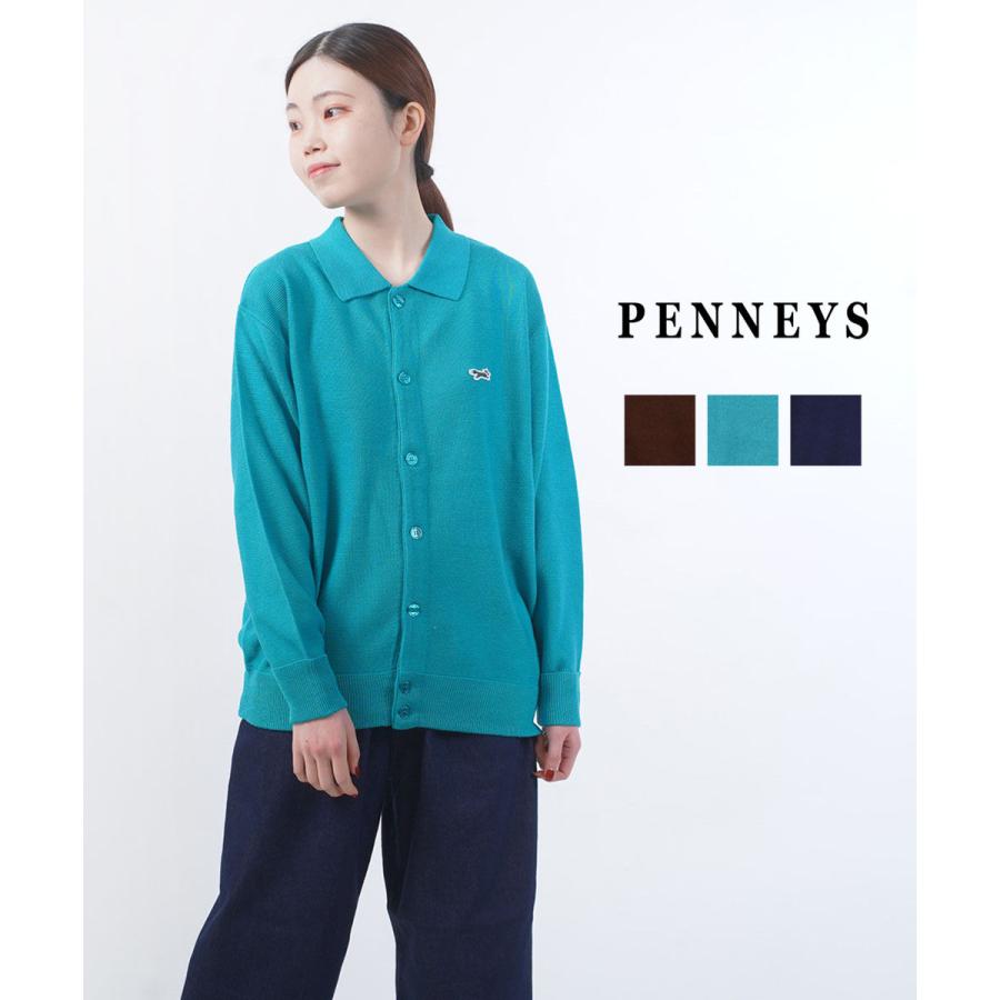 ペニーズ THE FOX POLO CARDIGAN PENNEYS PN23F009 国内正規品 220403 送料無料 PENNEYS（ペニーズ） THE FOX POLO CARDIGAN PENNEYS レディース 国内