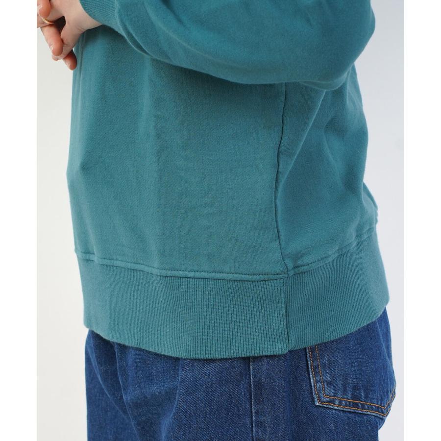 パシフィックパークストア ユースフル裏毛ラグランスリーブプル