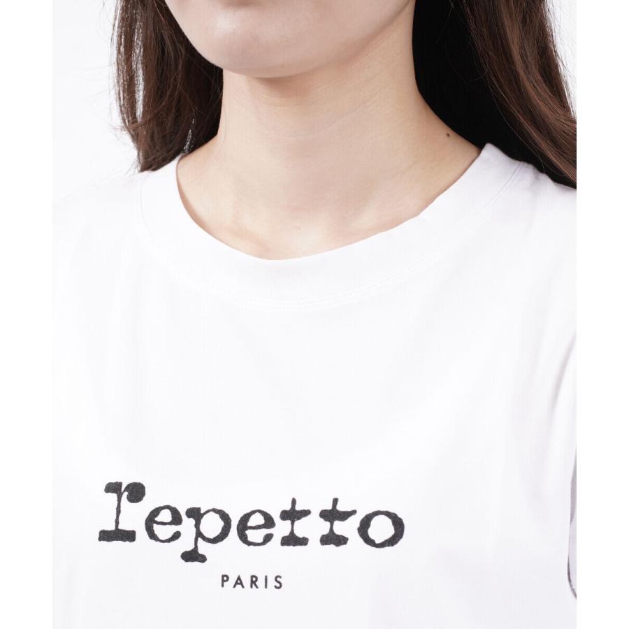 repetto レペット ロゴTシャツ カットソー Logo T-shirt レディース  