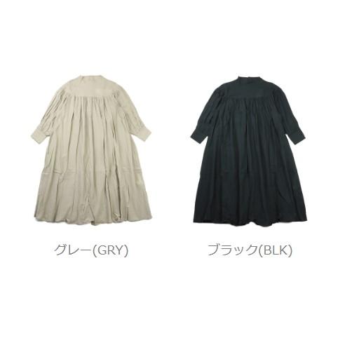ROBE de PEAU（ローブデポー） ハイネックワンピース フレアワンピース