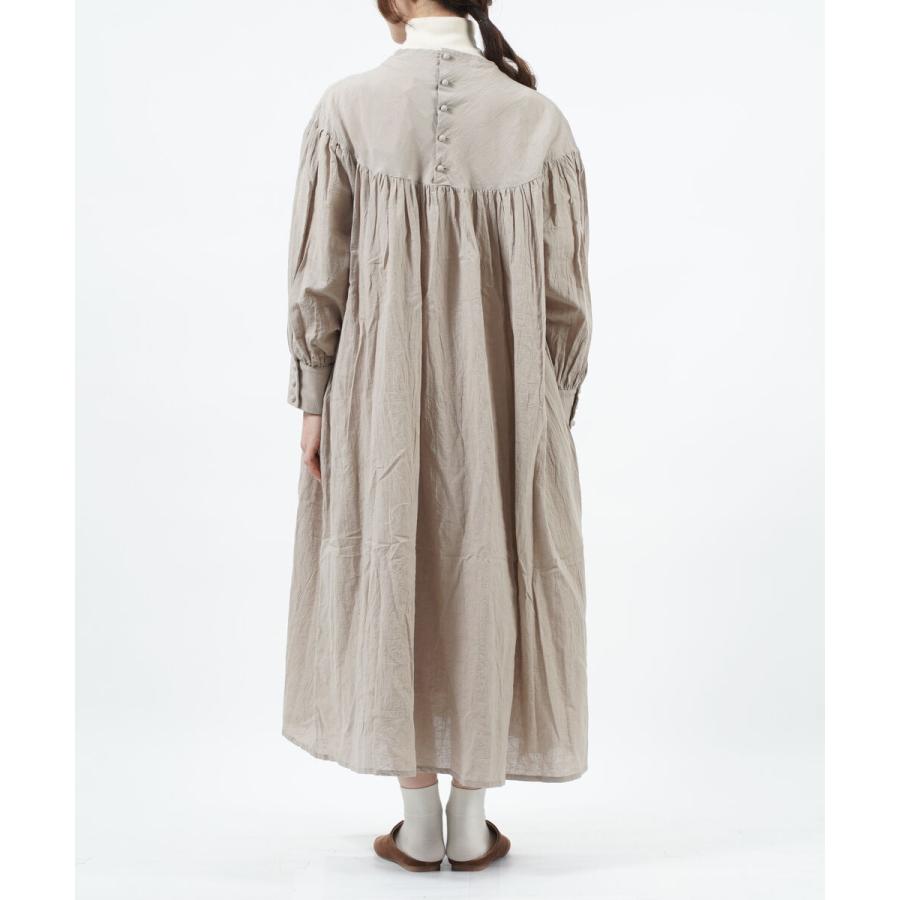 ROBE de PEAU（ローブデポー） ハイネックワンピース フレアワンピース