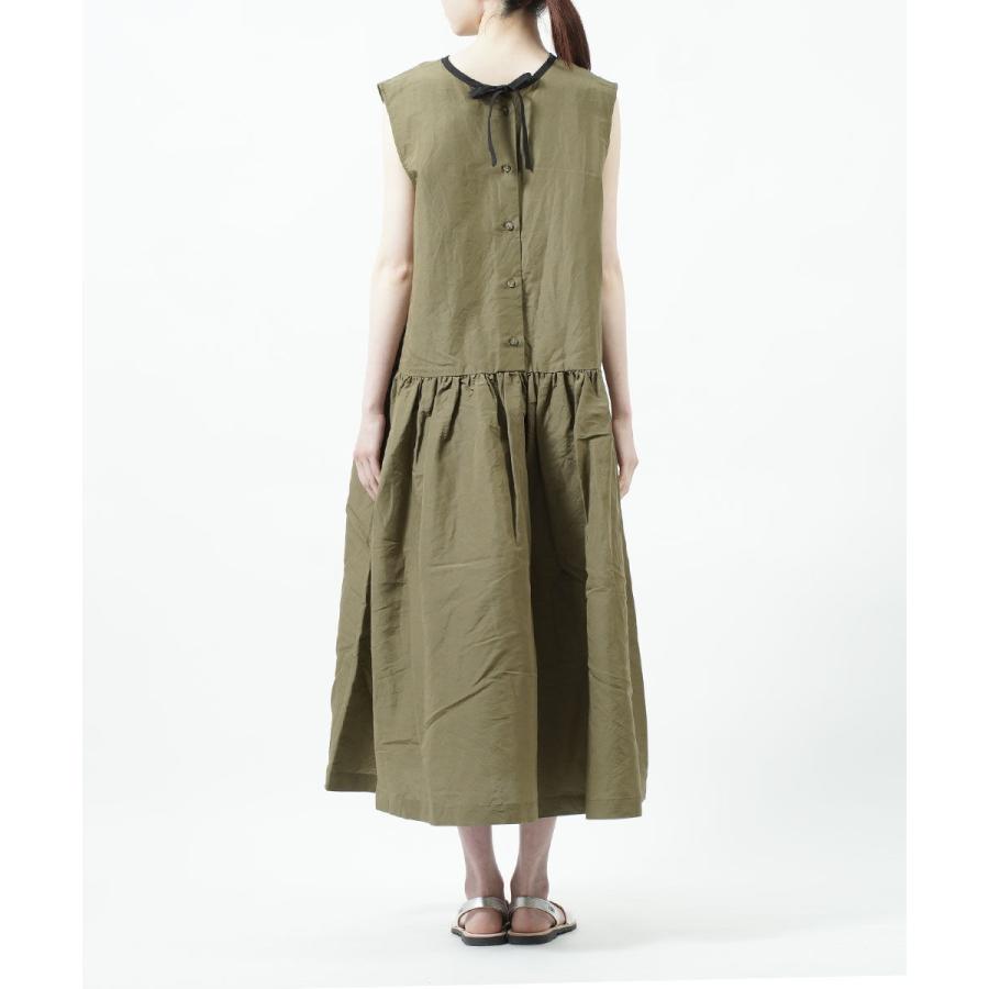 ROBE de PEAU（ローブデポー） バイカラー スリーブレスワンピース