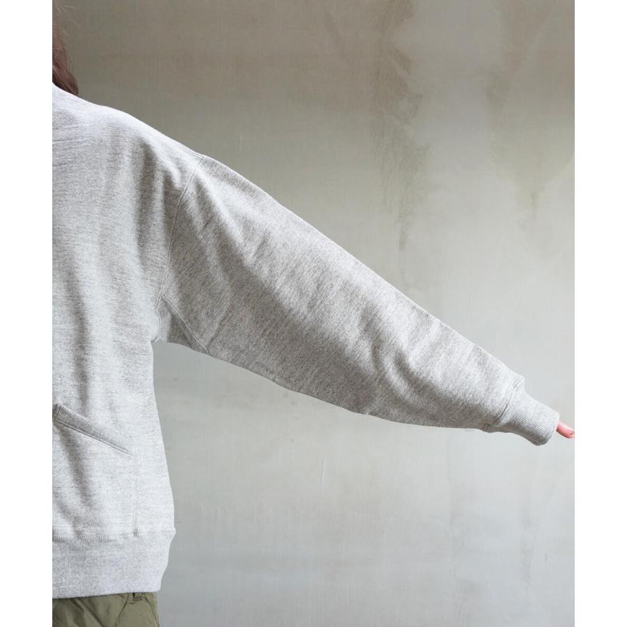 レミレリーフ 丸胴裏毛ZIPクルー REMI RELIEF レディース メンズ 国内