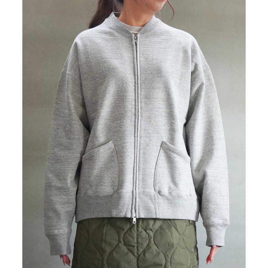 レミレリーフ 丸胴裏毛ZIPクルー REMI RELIEF レディース メンズ