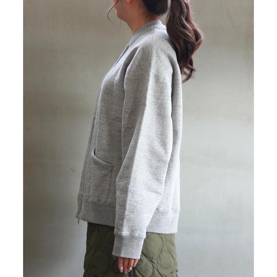 レミレリーフ 丸胴裏毛ZIPクルー REMI RELIEF レディース メンズ 国内