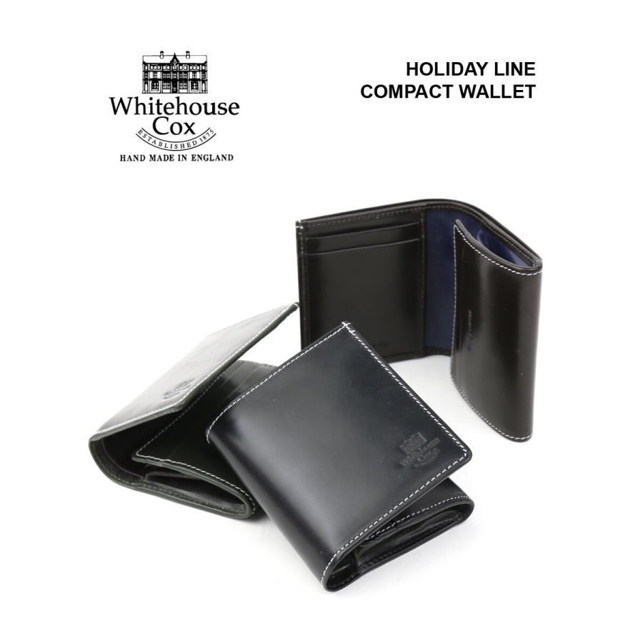 ホワイトハウスコックス コンパクトウォレット ミニ財布 二つ折り財布
