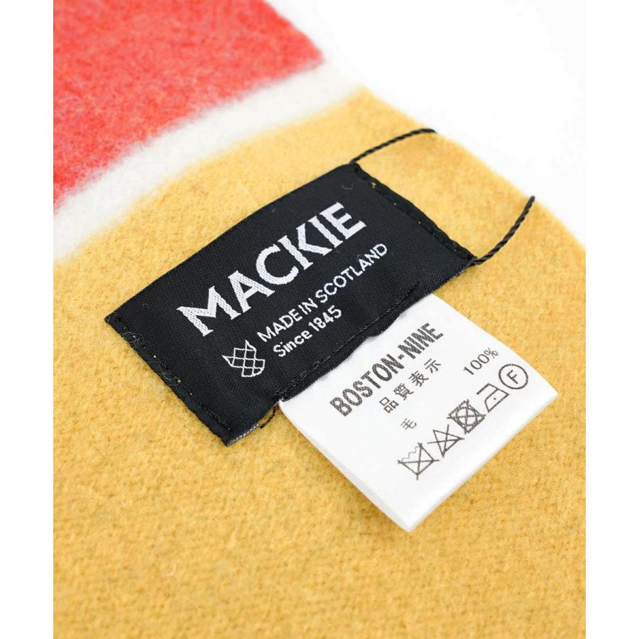 ロバートマッキー ウール マルチボーダー マフラー ROBERT MACKIE