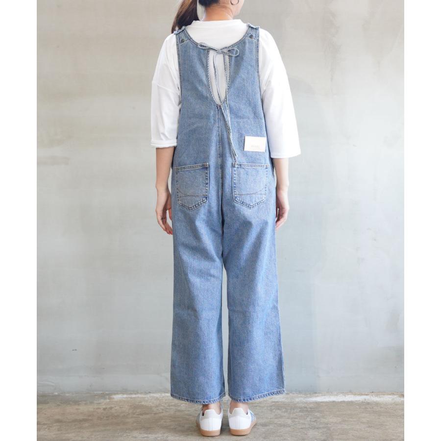 アトリエサムシング アメリカンスリーブオールインワン atelier