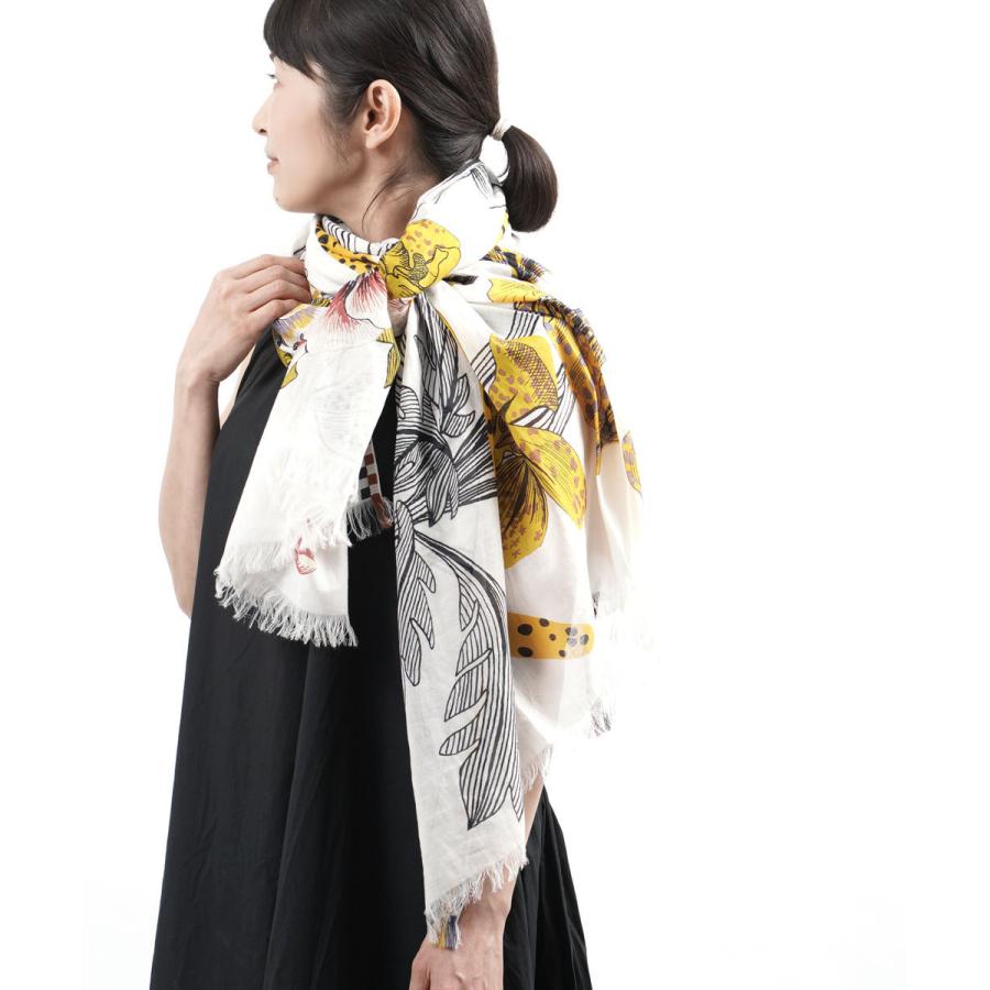 イヌイエディションズ ストール スカーフ SCARF LEOPARD INOUI