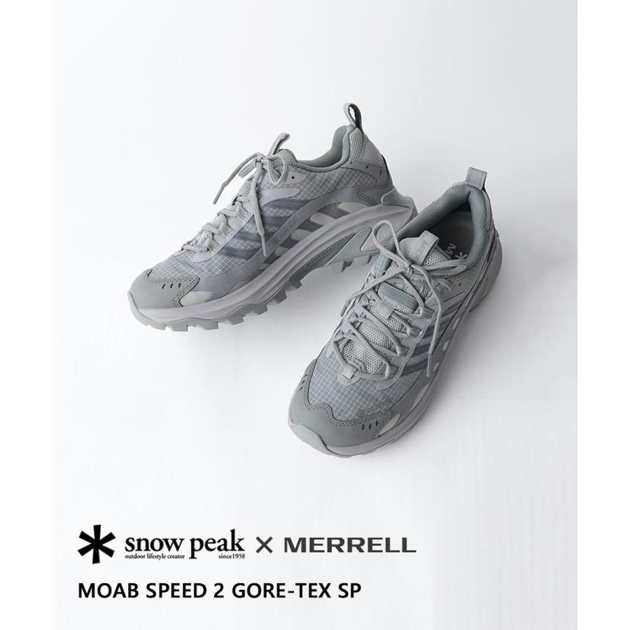 スノーピーク MERRELL MOAB SPEED 2 GORE-TEX SP Snow Peak レディース 
