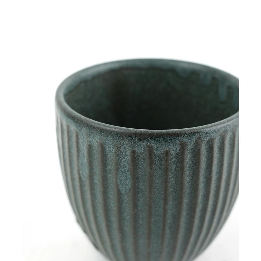 studio m'（スタジオエム） スタジオ エム 鎬文 丸湯呑み レディース