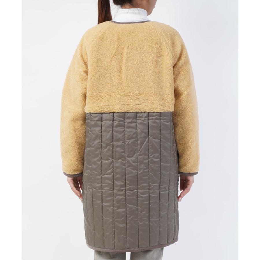 【未使用】LAVENHAMラベンハム36裏ボアファー付フードキリカエロングコート 未使用】LAVENHAMラベンハム36裏ボアファー付フードキリカエロング