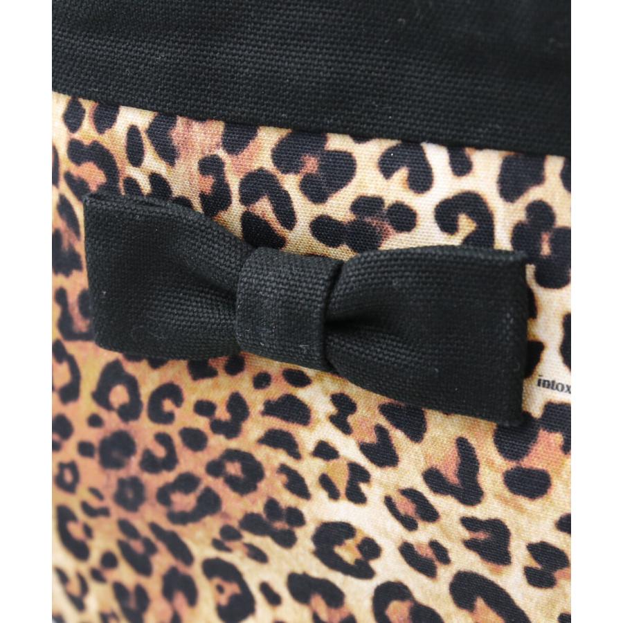 intoxic イントキシック　ヒョウ柄トートバック⭐︎新品同様 intoxic. イントキシック トートバッグ アジャストストラップ