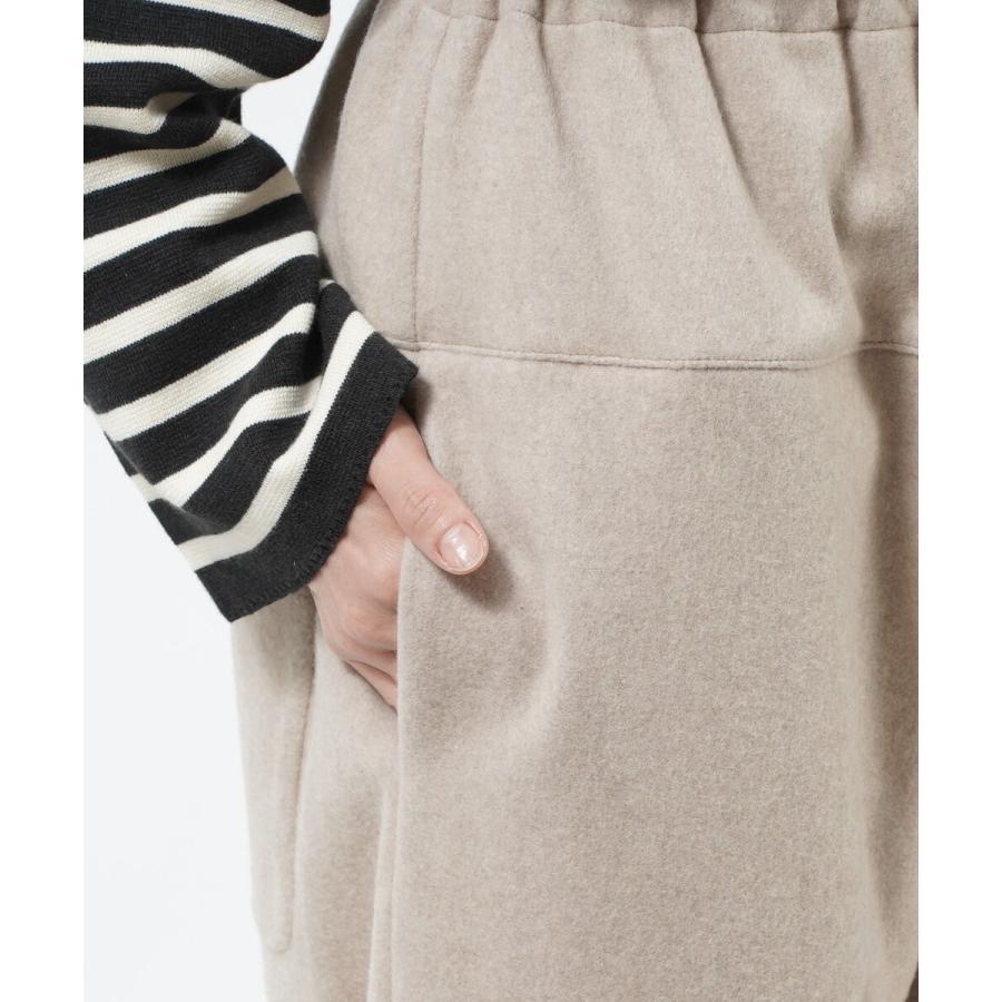 ヴェリテクール ワイドパンツ サルエルパンツ ウール100% 極美品 Veritecoeur（ヴェリテクール） ワイドパンツ サルエルパンツ