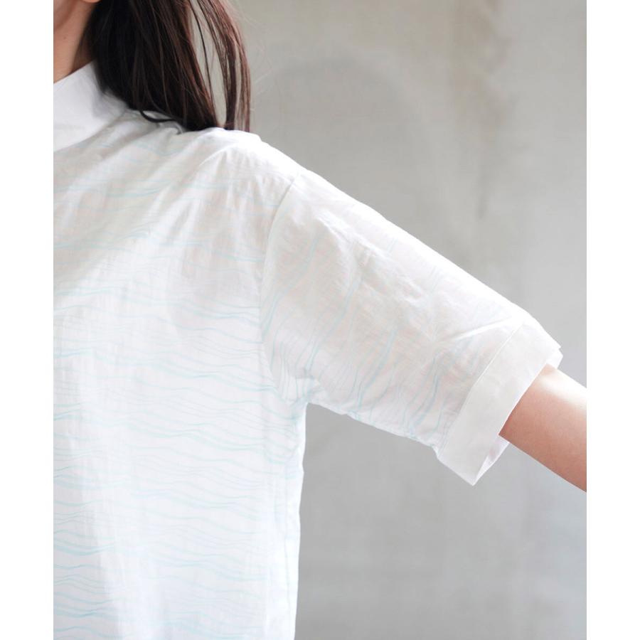 セット CALM SS OKKAKE SHIRT SETTO レディース 国内正規品 爆買 【SETTO】CALM SS OKKAKE SHIRT