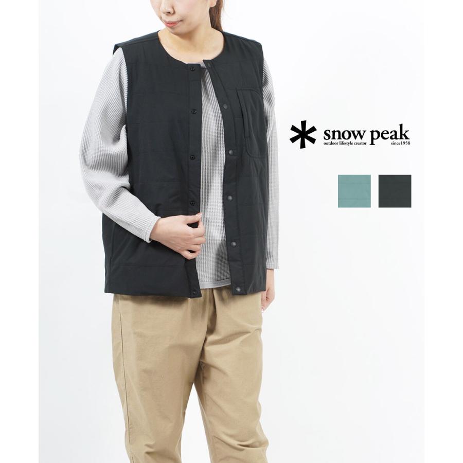 スノーピーク 中綿ベスト Flexible Insulated Vest フレキシブルインサレーションベスト Snow Peak レディース メンズ  国内正規品 : sw-23su004 : etre!par bleu comme bleu - 通販 - Yahoo!ショッピング