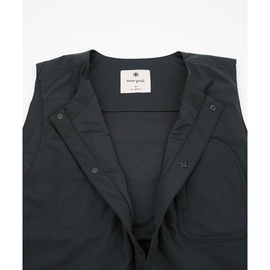 snow peak（スノーピーク） 中綿 ベスト Flexible Insulated Vest Snow