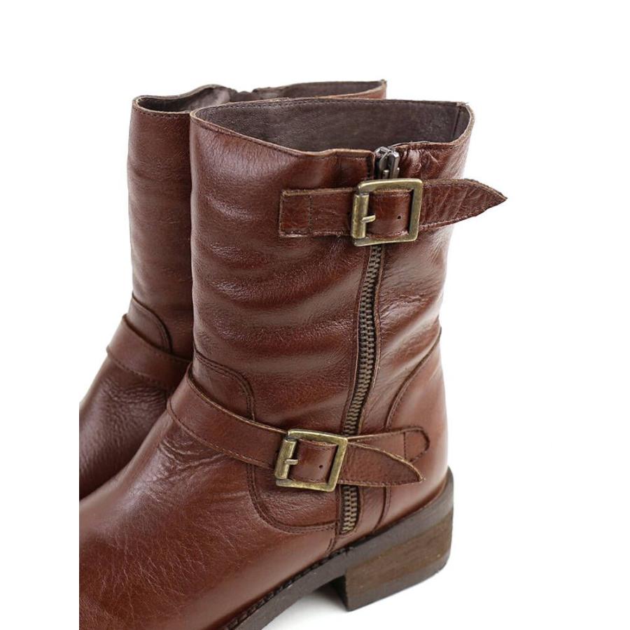 早者勝ち Kmb ケーエムビー レザーサイドジッパーベルトショートブーツ T053 レディース Etre Par Bleu Comme Bleu 通販 Paypayモール 本店は Clinicagastroservice Com Br