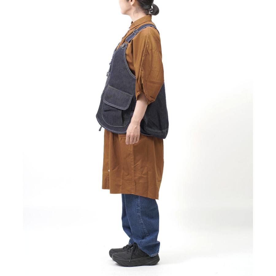 スノーピーク タキビベスト 焚火ベスト TAKIBI Denim Vest Snow Peak
