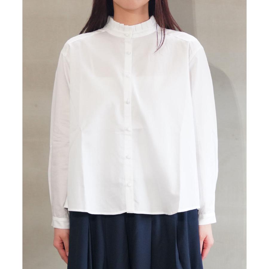 ツムグ コットンサテンブラウス tumugu 2026春夏新作 レディース 国内