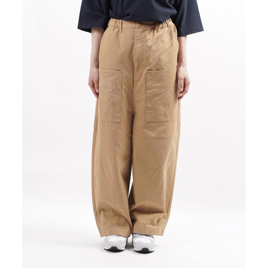 ツムグ ワイドテーパードパンツ ワイドパンツ tumugu レディース 国内