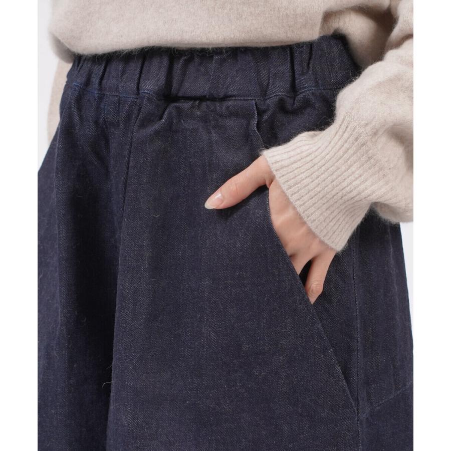 ツムグ ロングティンカーパンツ ワイドパンツ tumugu レディース 国内