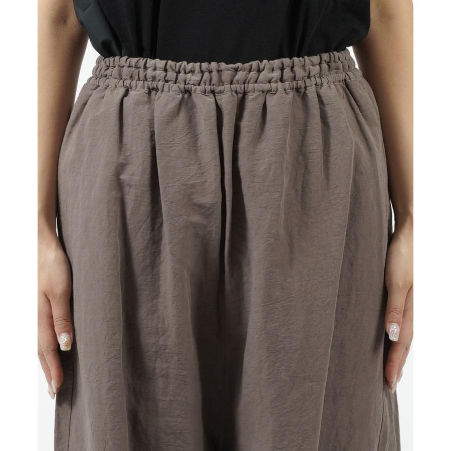 tumugu（ツムグ） とろーりコットンリネン バルーンパンツ レディース