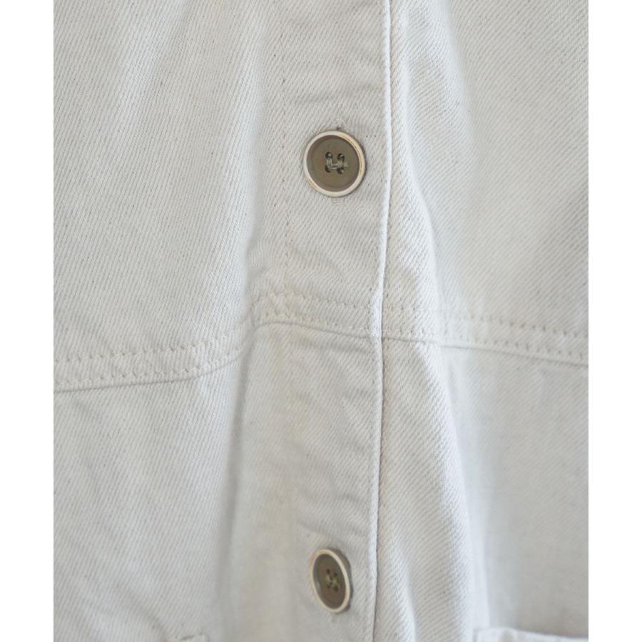 tumugu（ツムグ） 10ozコットンリネンデニム 2way ジャンパースカート