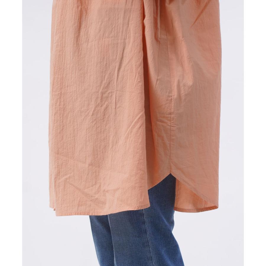 tumugu（ツムグ） ふわふわコットン2WAYチュニックシャツ レディース