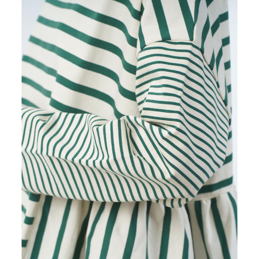 ツムグ ビッチミックスボーダープルオーバー tumugu レディース 国内