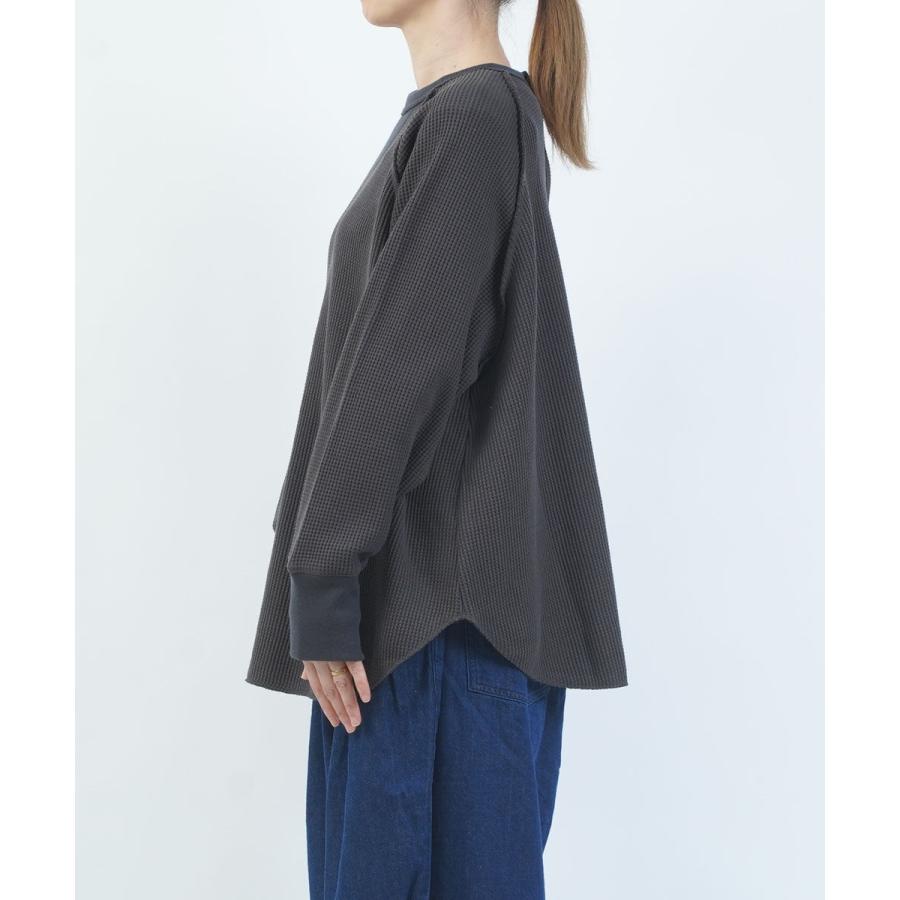 ツムグ ワッフル2WAYカーディガン tumugu 2025秋冬新作 レディース